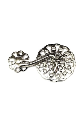 Nikel 50 Adet Zamak Çengel Kilit 56x33 Mm - Yuvarlak, Karşılıklı Mobilya, Dolap, Sandık, Kutu, Kapak Sarı