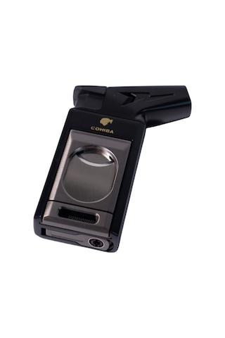Cohiba Tek Torch Pürmüz Siyah Puro Çakmağı - Tr8992
