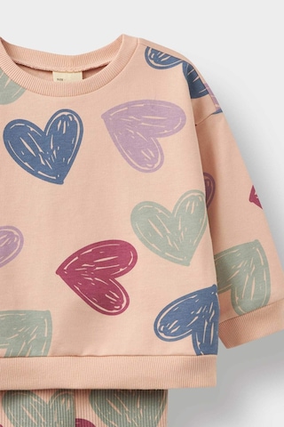 Defacto Kız Bebek Kalp Desenli 2li Takım F0516a525aupn672 Pembe