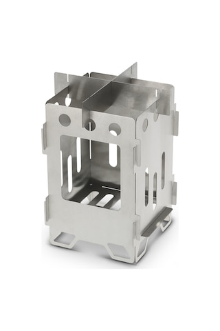 Ximistore9 Stainless Steel Çıkmaz Odun Ocağı - Taşınabilir, Hızlı Yakma, Doğal Yakıt Kullanan Kamp Fırını Çok Renkli