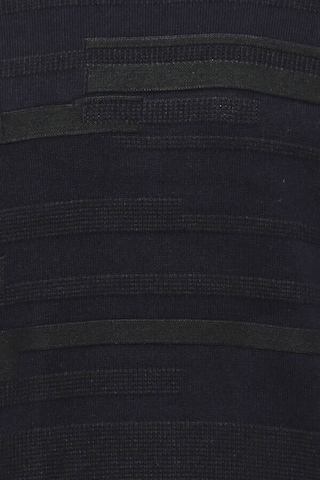 Lacivert Kendinden Desenli Bisiklet Yaka Triko 001