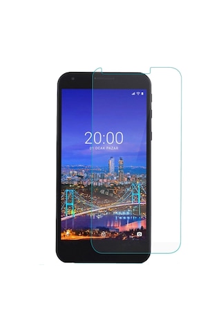 Vestel Uyumlu Venüs V3 5530 Nano Kırılmaz Cam Ekran Koruyucu Şeffaf