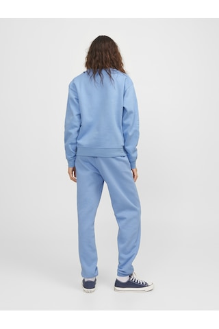 Jack & Jones Kadın Logolu Sweat Pantolon - Abbie Silver Lake Blue Çok Renkli