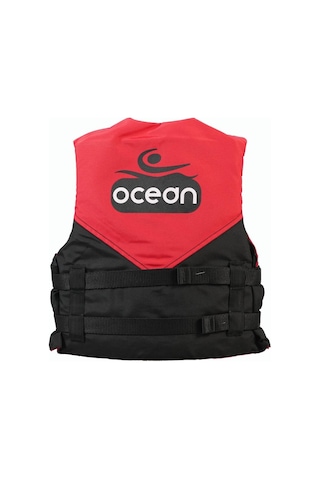 Ocean Can Yeleği 30 Newton Yüzdürme Yardımcısı 3-6 Yaş Kırmızı-Siyah