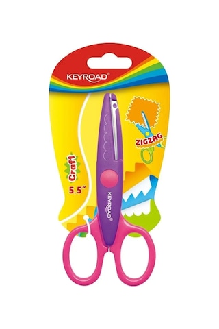 Keyroad Yaratıcılık İçin Şekilli Makas 14cm Pembe 161131911