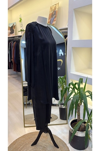 Misswhence Tunik Takim 37017 Siyah Siyah