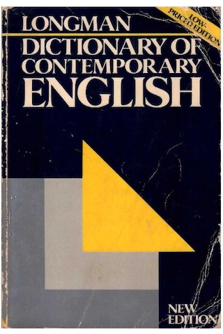 Longman Dictionary Of Contemporary English İngilizceden-ingilizceye Low - Prıced Edition