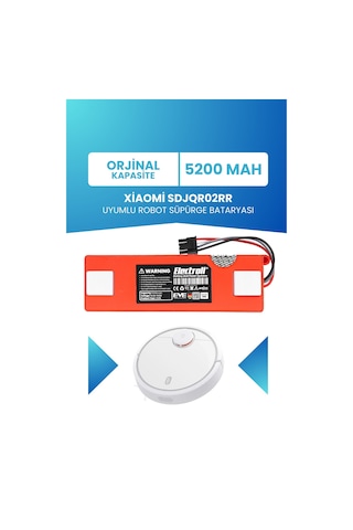 Xiaomi Sdjqr02rr Batarya Kutulu 5200mah Robot Süpürge Batarya