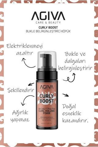Curly Boost Bukle Belirginleştirici Köpük-150ml