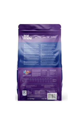 Real Friend Digest Care Hypoallergenic Sterilised Salmon 34/12 Kedi Maması 1,5 Kg