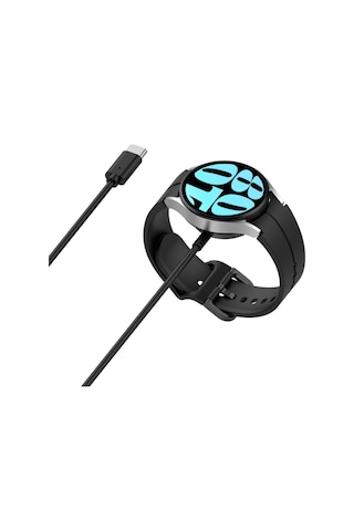 Watch Jw14 Type C Kablosuz Wireless Şarj - Siyah