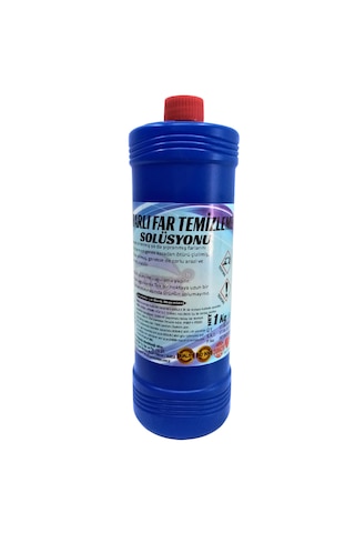 Far Temizleme Solüsyonu 1 Kg Sararmış Farlar İçin Premium Far Temizleme İlacı Ve Parlatma Sıvısı