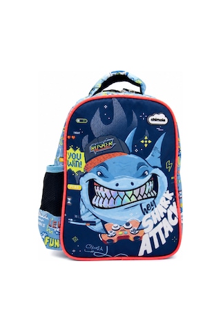 Chımola Shark Sırt Çantası 12" Çok Renkli