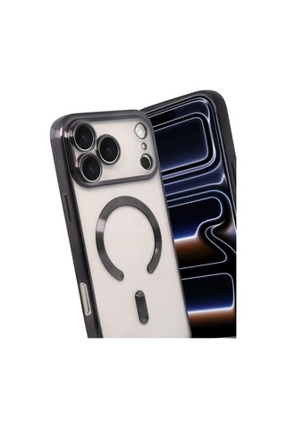 Apple, Uyumlu iPhone 17 Pro Max Kross Magneticsafe Kapak Siyah