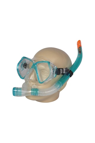 Busso M4206S Silikon Maske& Snorkel Set Çok Renkli