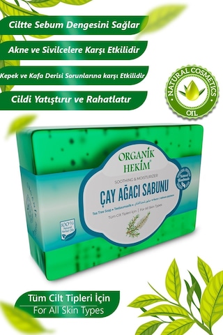 Çay Ağacı Yağı Sabunu 140 Gram