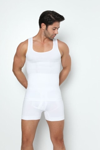 Bonbonetti Chocolate Baby & Kids 2'li Set Erkek Korse Atlet Ve Boxer Korseerkek Korse Seti Beyaz