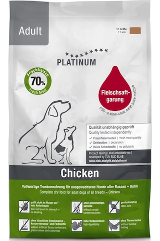 Platinum Tavuklu Yetişkin Köpek Maması 1,5kg