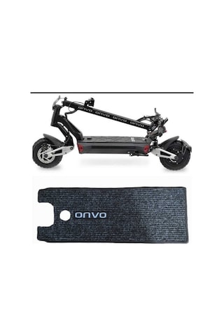 Elektrikli Scooter Aksesuar Koruyucu Paspas Onvo Rx-4 Rx4 Rx-4 Uyumlu Onvo Amblem Armalı