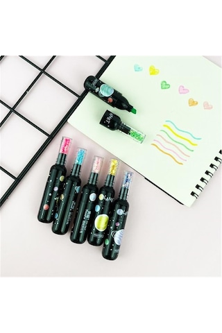 Galaxy 6'lı Fosforlu Kalem - Çok Renkli