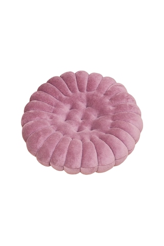 Suntek Peluş Zemin Yastık Rahat Dekoratif Kanepe Yuvarlak-pembe