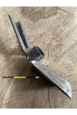 Bcn Kalın Çelik Bahçe Çapası 1 Çelik Çapa Saplı Çatal Çapa