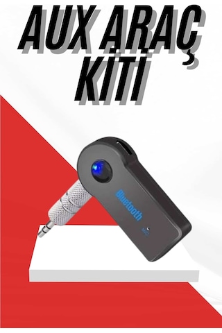 Tüm - 390 - Cihazlara Uyumlu Bluetooth Aux Araç - Csmo-tex - Kiti Siyah