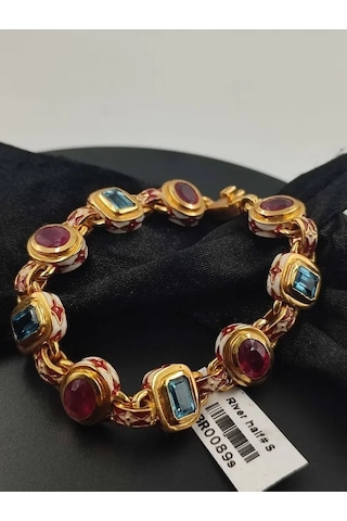 Gümüş Mine İşlem Bileklik 206