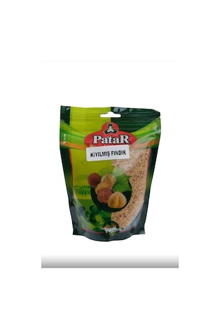 Patar Kavrulmuş Kıyılmış İç Fındık 250 Gr