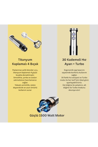 Tigrecook He-2075 El Blender Seti