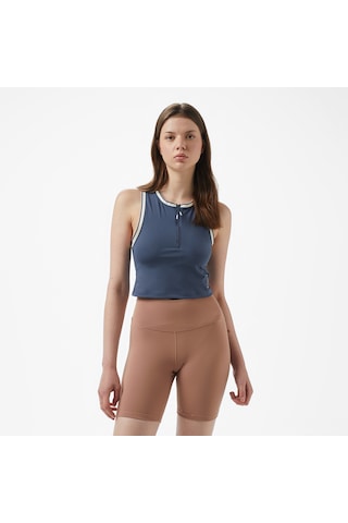 Under Armour Run 96 Tank Kadın Gri Koşu Atleti 1389566