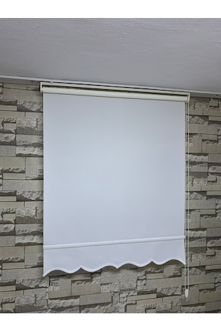 Stor Perde Ekru Renk - Güneşlik Perde - Ev, Ofis - Tüm Ölçülerde