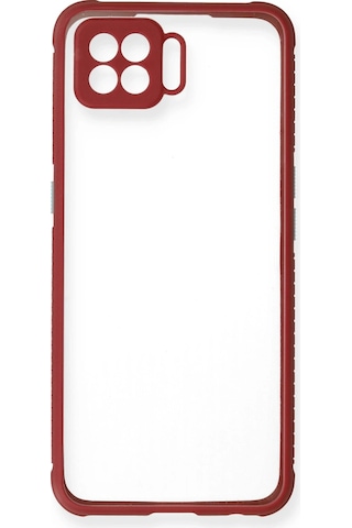 Newface Oppo A73 Kılıf Miami Şeffaf Silikon Semeglbl - 96 - Fuşya
