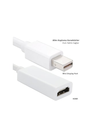 Mini Displayport Hdmı Çevirici Thunderbold To Hdmı Adaptör
