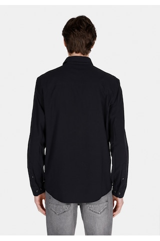 Colin's Colins Regular Fit Shirt Neck Düz Erkek Siyah Uzun Kol Gömlek Cl1073761 Cl1073761 Q1.v1 Blk Siyah