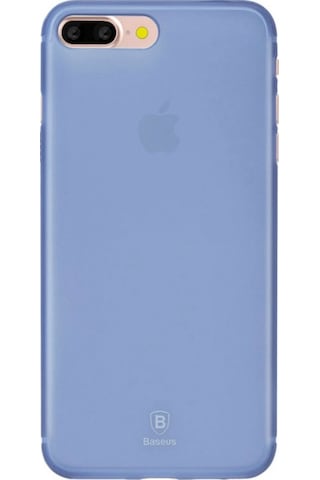 Apple Uyumlu iPhone Baseus 7 Plus 8 İle Slim Case Kılıf Lacivert