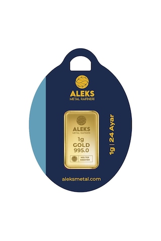 Agakulche 1 Gr 995 24 Ayar Amr Külçe Altın