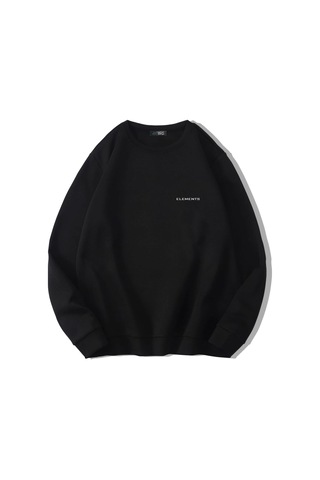 Brz Collection Unisex Oversize Strong Sweatshirt Siyah