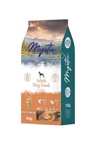 Mystic Az Tahıllı Somonlu Yetişkin Köpek Maması 15 KG Mystic Az Tahıllı Somonlu Yetişkin Köpek Maması 15 KG