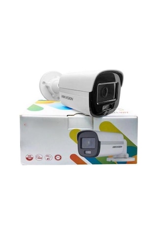 Hikvision DS-2CE10DF0T-PF TVI 2 MP 1080p 3.6 MM Sabit Lensli ColorVu Mini Bullet Kamera