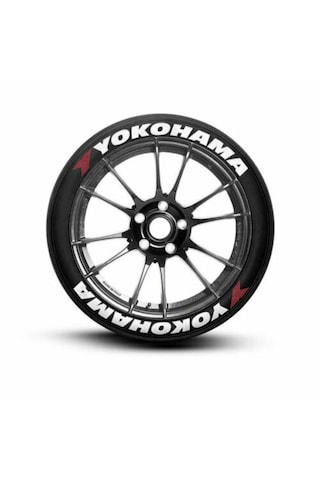 Yokohama Lastik Yazısı Tüm Lastik Yanaklarına Uyumlu 8adet