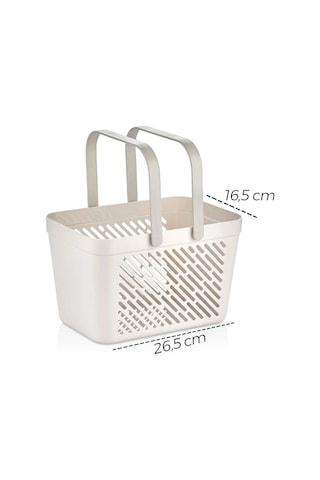 Omaş Naya Om-4421 Çok Amaçlı Sepet 16.5x26.5cm Çift Üstten Kulplu - 24'li Paket