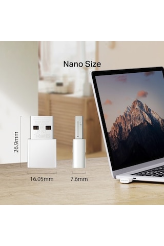 Mercusys Ma30n Ac1300 Nano Dual Band Wireless Usb Adapter