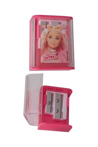 Barbie Kalemtraş İki Bıçaklı 1 Adet Barbi Kalemtraş Lisanslı Orjinal Kalemtraş Kız