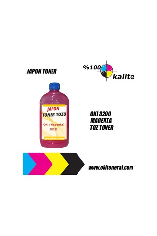 Oki 3200 Magenta Toz Toner 180Ggr