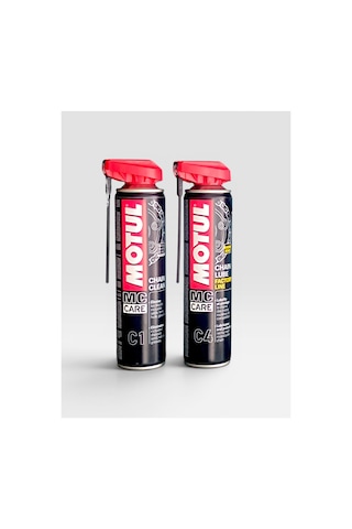 C1 C4 Zincir Bakım Seti 400 ML + 5100 10w-40 4t 1L Motor Yağı ve Fırça
