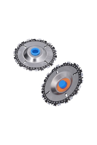 Maiyame Stahl Çelik Zincir Diski 4 İnç 22 Dişli, Açı Taşlama Aksesuarı, 14000 Devir/dakika, Ahşap Oyma Ve Parlaklaştırma İçin