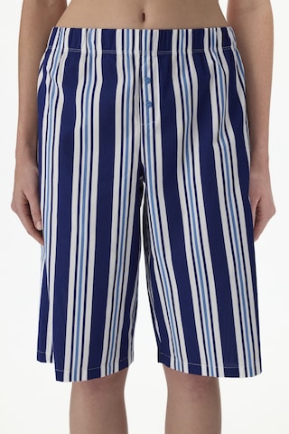Penti Lacivert Vacation Striped Şort Pijama Altı