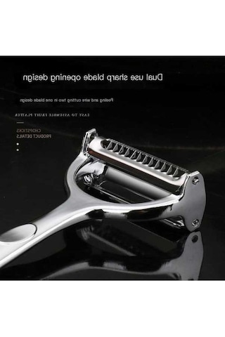 Soyucu Elma Meyve Soyucu Çok Fonksiyonlu Gümüş Renk Pratik Gümüş