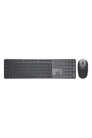 Dell Pro 7 Slim Km726 Kablosuz Klavye Mouse Set Q Tr Siyah 580-bdlg Optik